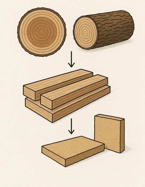 puun käytön optimointi